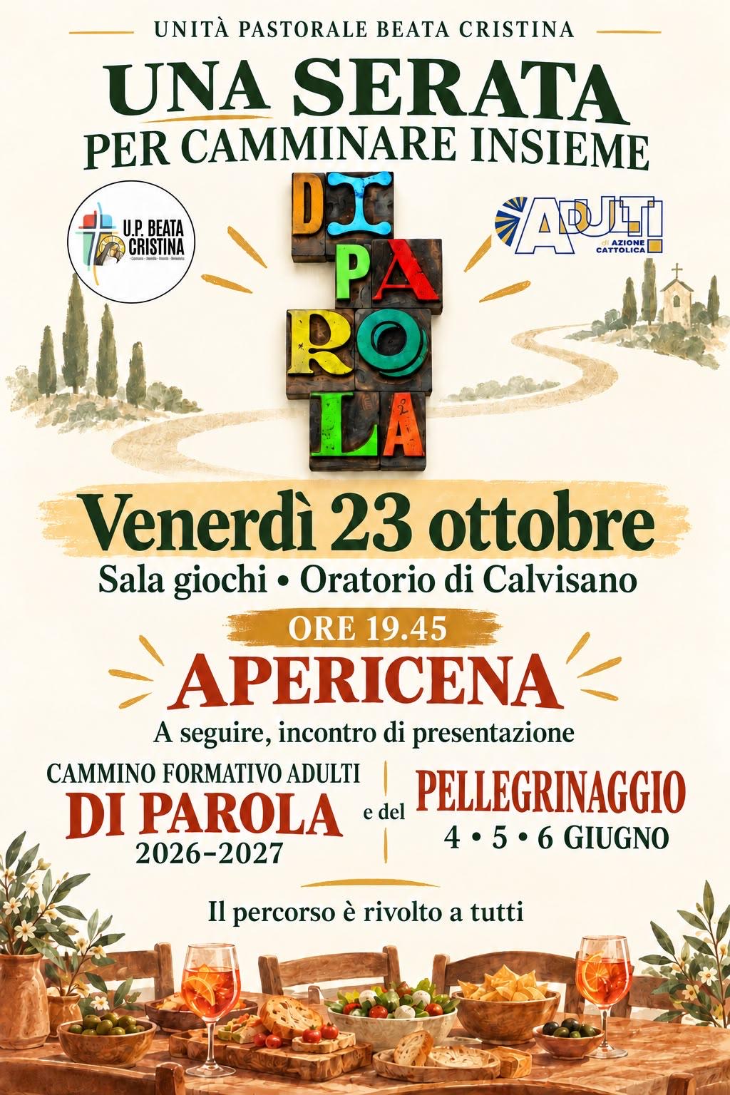 Adulti: una serata per camminare insieme