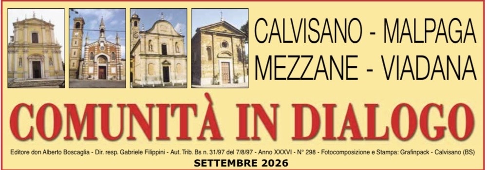 Copertina di Comunità in dialogo, settembre 2026
