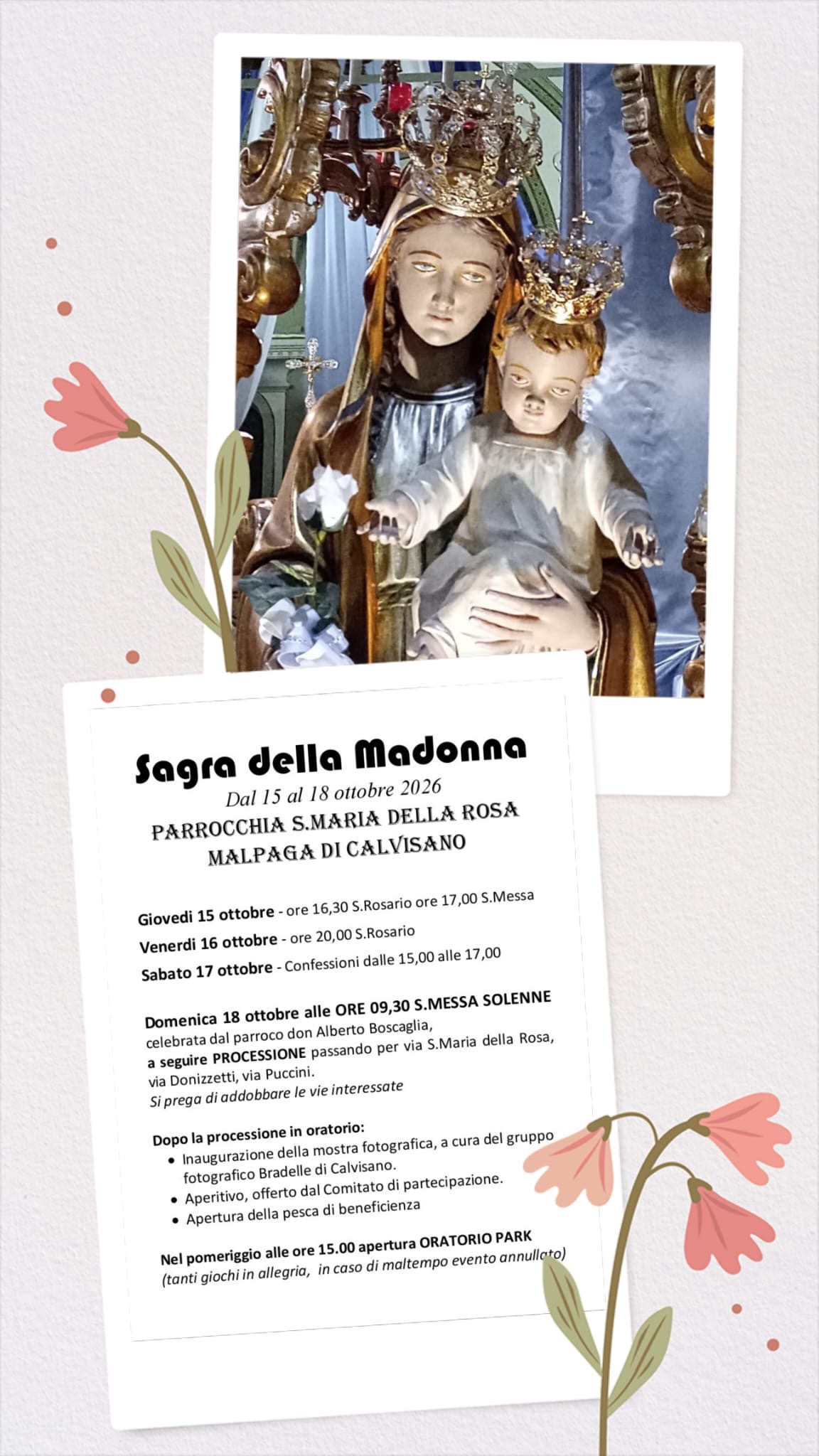 Malpaga: Sagra della Madonna