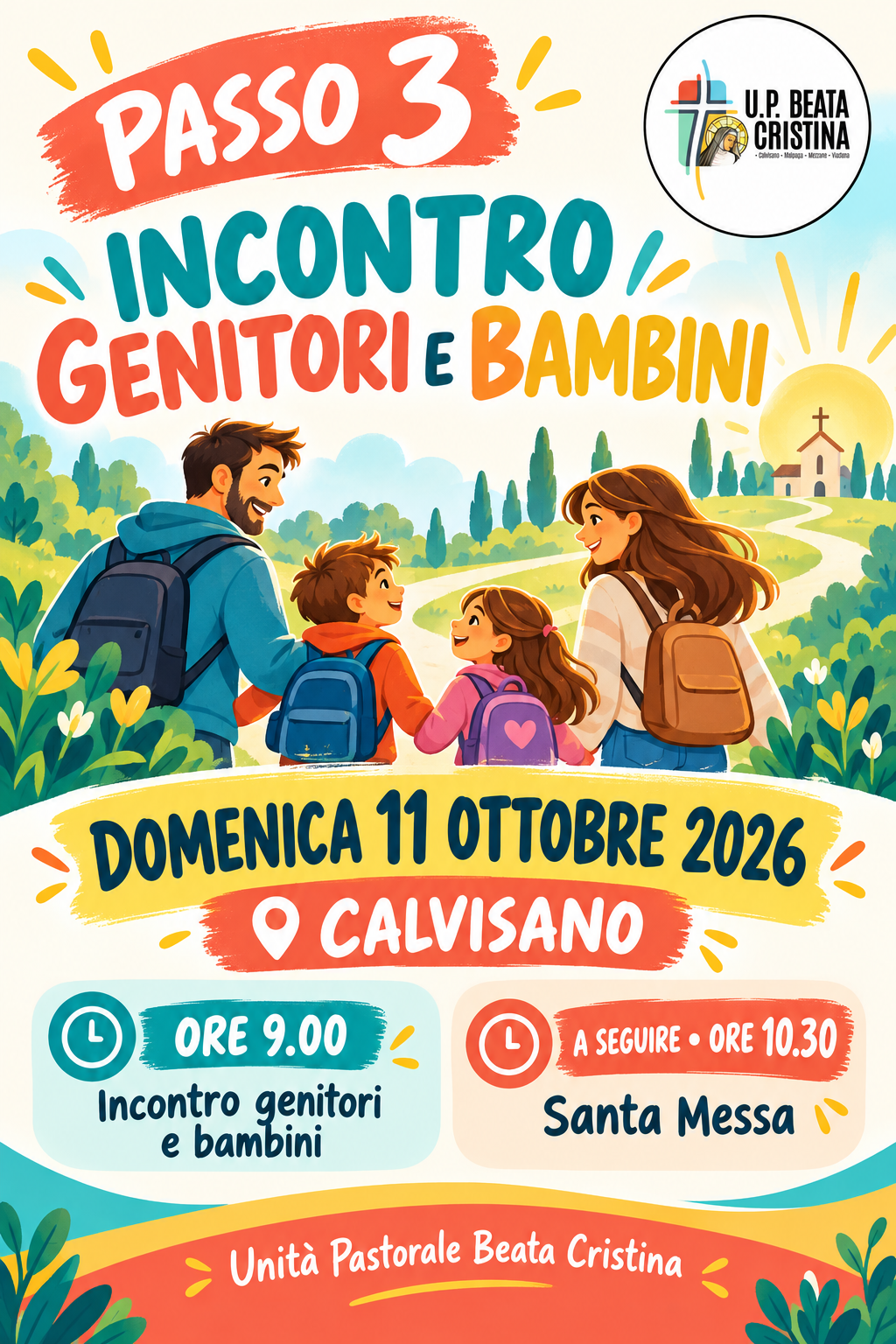 Passo 3: incontro genitori e bambini